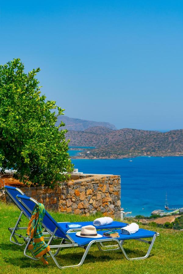 Aggeliki Stunning Elounda View Apartment Exterior foto