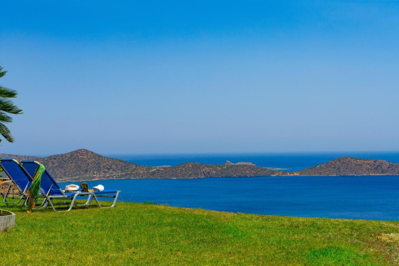 Aggeliki Stunning Elounda View Apartment Exterior foto