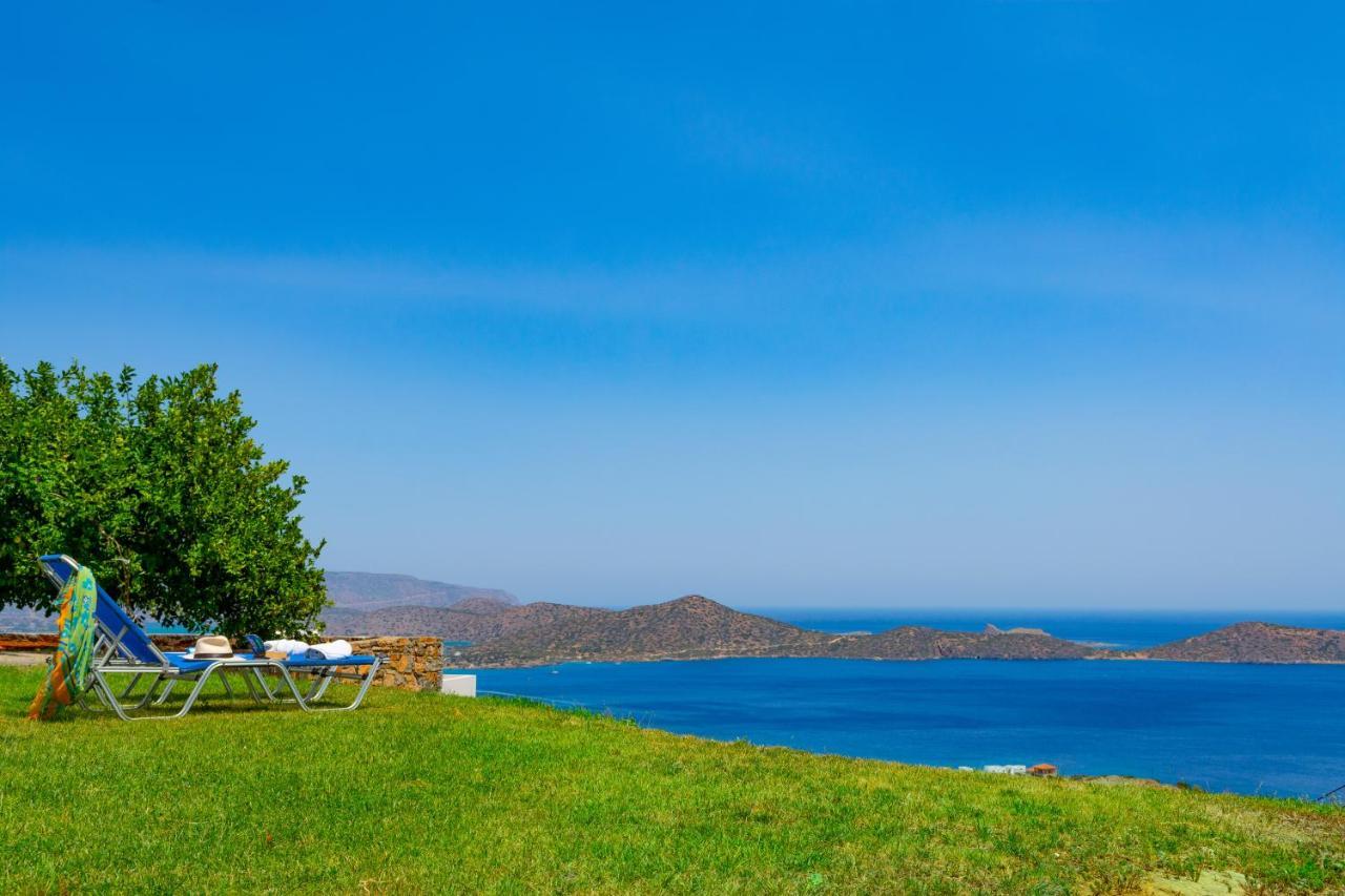 Aggeliki Stunning Elounda View Apartment Exterior foto
